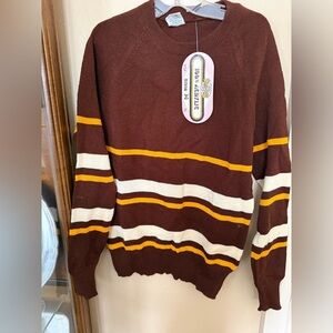 Vintage 1970’s girls acrylic sweater nwt